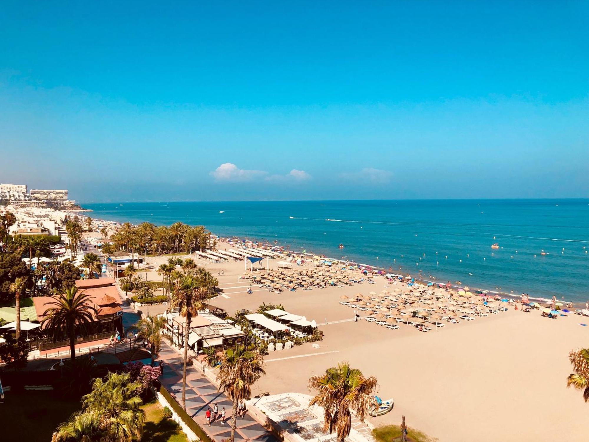 Carihuela Playa - 2ª Linea De Playa - Piscina - Parking Gratis Apartment Torremolinos Luaran gambar
